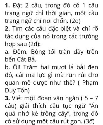 Môn ngữ văn